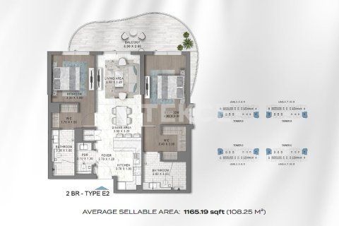 Apartamento en Golf City, Dubai, 2 dormitorios, 108 m², № 139565 - foto 25