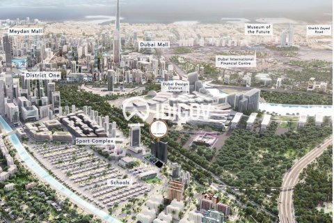 شقة في Sobha Hartland, مدينة محمد بن راشد, دبي 1غرف نوم, 85.28 م² رقم 120909 - صورة 16