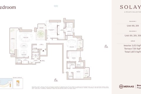 Apartamento en La Mer, Jumeirah, Dubai, 2 dormitorios, 170 m², № 103524 - foto 16