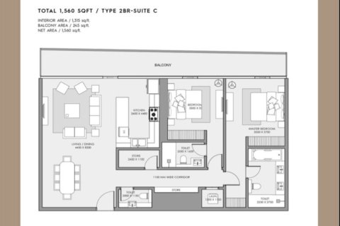 Apartment in Dubai 2 bedrooms, 144 sq.m. № 50150 - photo 15
