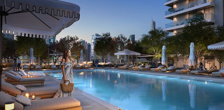 Квартира в Дубай Марине, Дубай, 2 спальни, 130.4м², № 84783