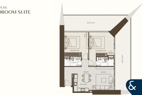 Apartment in Business Bay, Dubai 2 bedrooms, 144 sq.m. № 88505 - photo 11