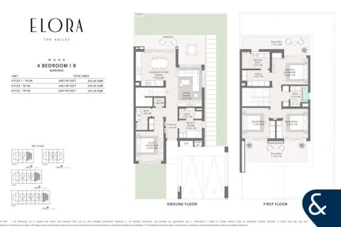 Maison de ville à The Valley, Dubai, 4 chambres, 252 m², № 88500 - photo 4