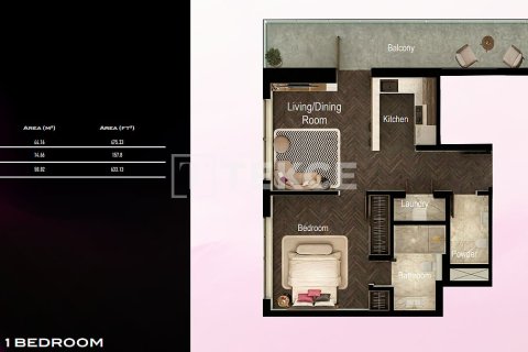 Apartment in Al Satwa, Dubai 1 bedroom, 51 sq.m. № 113527 - photo 18
