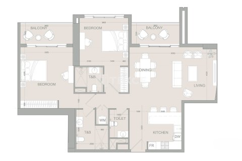 Apartment in Dubai Sports City, Dubai 2 bedrooms, 118 sq.m. № 113525 - photo 16