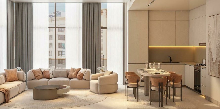 Квартира в Дубае, 1 спальня, 77м², № 77575