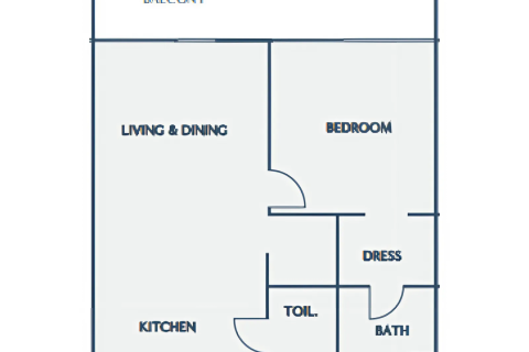 Apartment in Dubai 1 bedroom № 92369 - photo 5