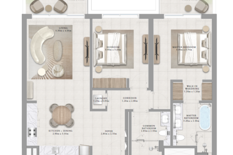 Apartment in Mina Rashid, Dubai 1 bedroom, 71 sq.m. № 92377 - photo 7