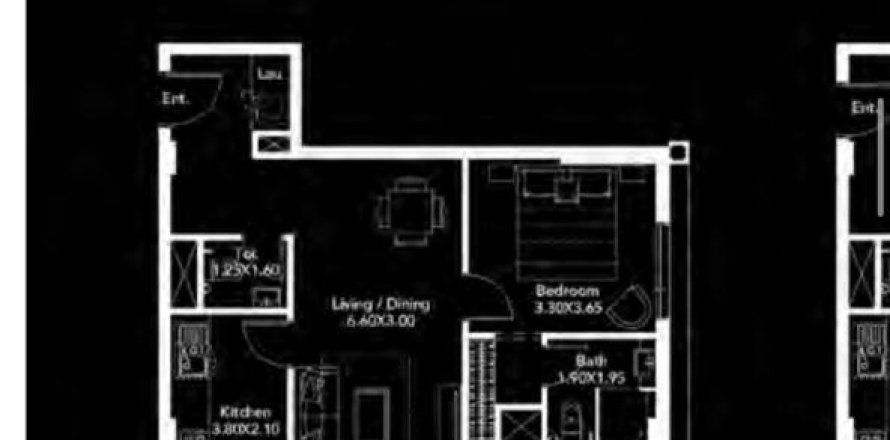 شقة في Dubai Production City (IMPZ), دبي 1غرف نوم, 66.7 م² رقم 3653