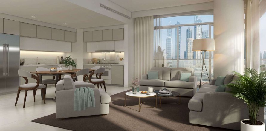 Квартира в BEACH ISLE в EMAAR Beachfront, Dubai Harbour, Дубай, 2 спальни, 110м², № 30014