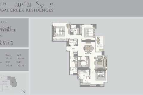 Apartment in Dubai 3 bedrooms, 179.4 sq.m. № 59710 - photo 22