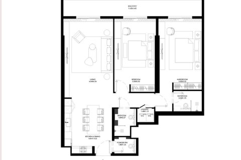Apartment in City of Arabia, Dubai 2 bedrooms, 132.4 sq.m. № 102686 - photo 2