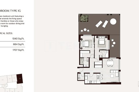 شقة في دائرة قرية جميرا, دبي 3 غرف نوم, 168 م² رقم 92219 - صورة 25