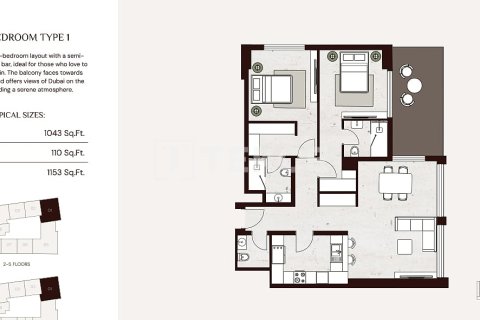 شقة في دائرة قرية جميرا, دبي 3 غرف نوم, 168 م² رقم 92219 - صورة 23
