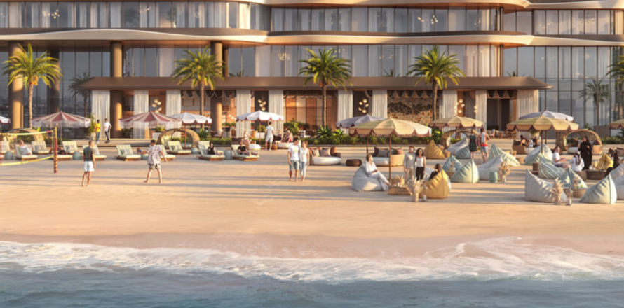 Квартира в EMAAR Beachfront, Dubai Harbour, Дубай, студия, № 48662