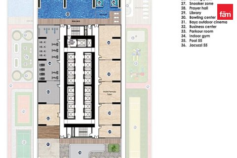 Appartement à Business Bay, Dubai, 2 chambres, 104.8 m², № 119217 - photo 12