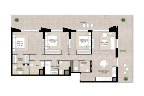 Apartment in Town Square, Dubai 1 bedroom, 67 sq.m. № 92498 - photo 6