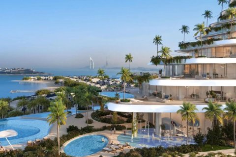 Appartement à Palm Jumeirah, Dubai, 3 chambres, 881.6 m², № 72350 - photo 1