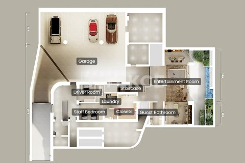 Villa in Dubai 5 bedrooms, 1410 sq.m. № 111987 - photo 4