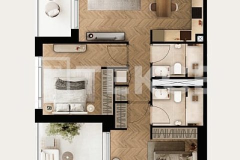 Apartment in Dubai Studio City, Dubai 1 bedroom, 67 sq.m. № 9709 - photo 2