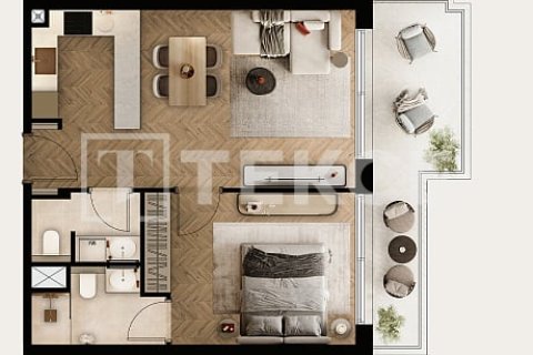 Apartment in Dubai Studio City, Dubai 1 bedroom, 67 sq.m. № 9709 - photo 7