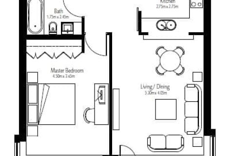 Снять в аренду квартиру в Даунтаун Дубай (Даунтаун Бурдж Дубай), Дубай: 1 спальня, 72м², № 79185 - фото 16