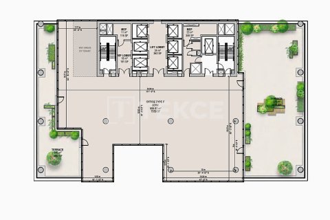 Office in Business Bay, Dubai 1 bedroom, 940 sq.m. № 95380 - photo 28