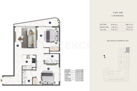Apartment in Al Wasl, Dubai 2 bedrooms, 77 sq.m. № 103190 - photo 7