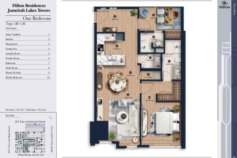 Apartment in Dubai studio, 31 sq.m. № 103447 - photo 5