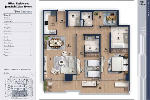 Apartment in Dubai studio, 31 sq.m. № 103447 - photo 4