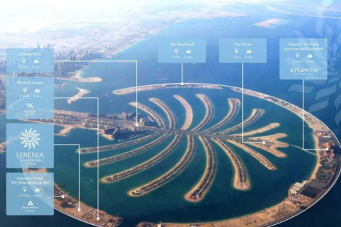 Apartment in Serenia Residences The Palm, Palm Jumeirah, Dubai 1 bedroom, 83.61 sq.m. № 3245 - photo 3