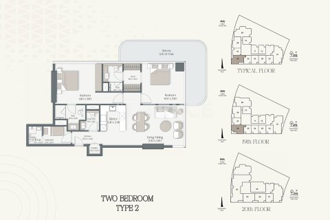 شقة في دبي 3 غرف نوم, 213 م² رقم 97464 - صورة 22