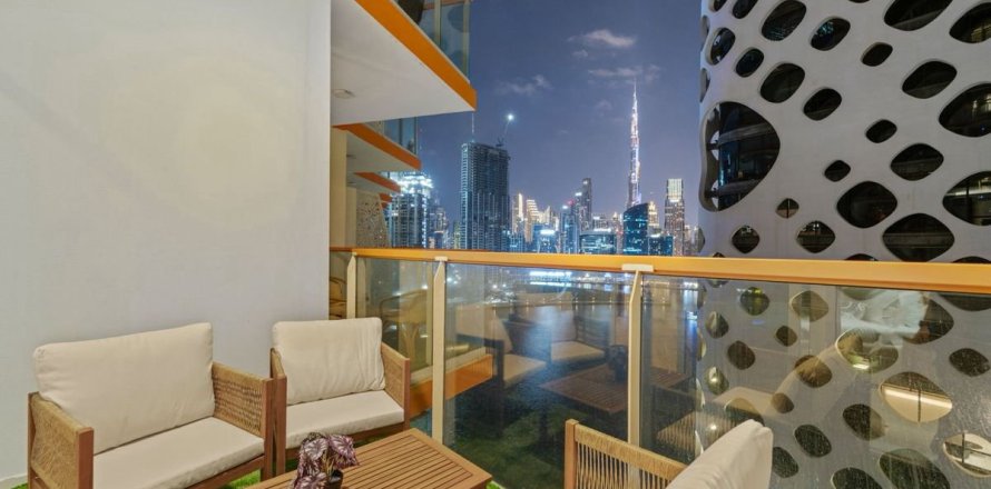 Квартира в Бизнес-Бэе, Дубай, 1 спальня, 78.6м², № 90593