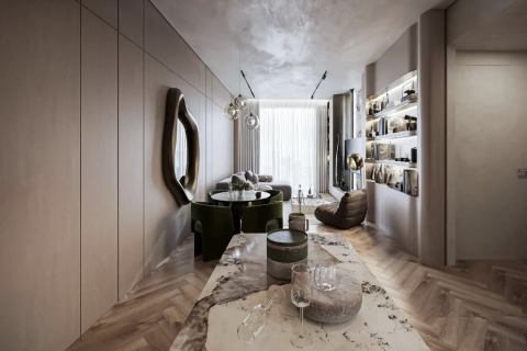 Купить квартиру в Дубае: 1 спальня, 77м², № 96132 - фото 9