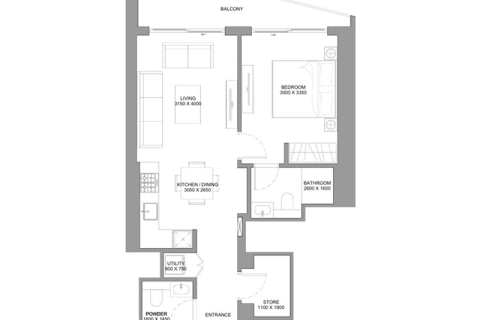 Apartamento en Discovery Gardens, Dubai, 1 dormitorio, 53 m², № 92682 - foto 4