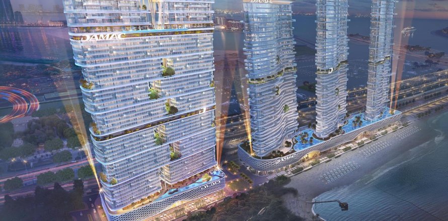 Appartement à Dubai Harbour, Dubai, 1 chambre, 69 m², № 92673