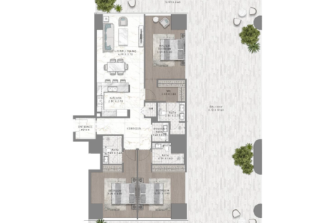 Appartement à Dubai Harbour, Dubai, 1 chambre, 69 m², № 92673 - photo 9