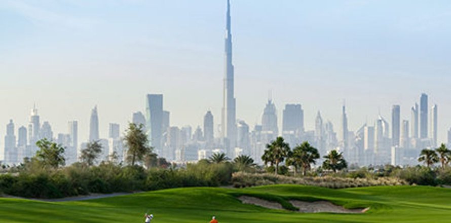 Квартира в Дубай Хилс Эстейт, Дубай, 1 спальня, 69.7м², № 60374