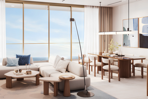 Apartamento en Dubai, 1 dormitorio, 74 m², № 17376 - foto 2