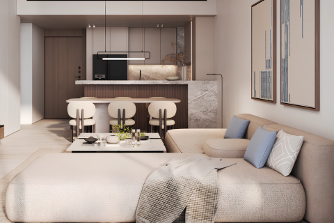 Apartamento en Dubai, 1 dormitorio, 74 m², № 17376 - foto 5