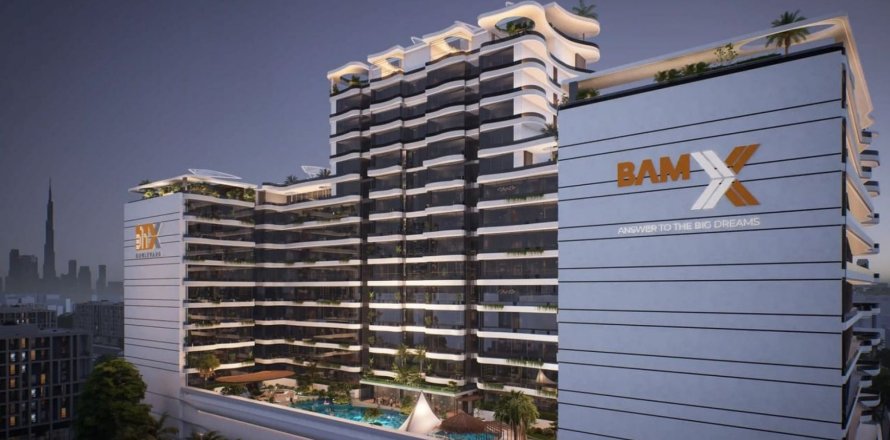 Appartement à Jumeirah Village Circle, Dubai, 2 chambres, 107 m², № 48132