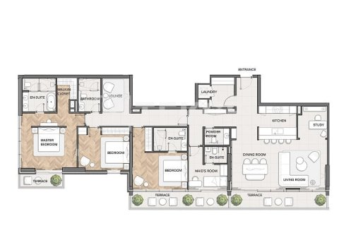 Appartement à Dubai Marina, Dubai, 3 chambres, 229 m², № 142291 - photo 21