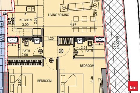 Appartement à Dubai, 2 chambres, 123.9 m², № 6345 - photo 13