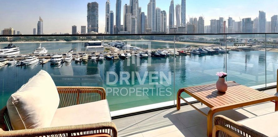 Квартира в EMAAR Beachfront, Dubai Harbour, Дубай, 1 спальня, 114.64м², № 129170