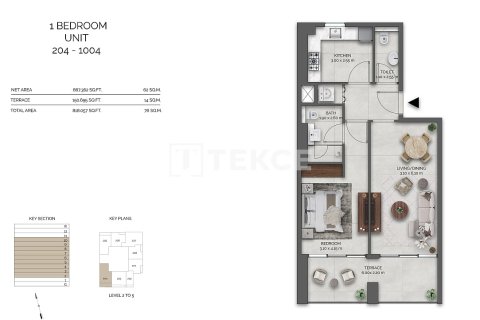 Apartment in Dubai 3 bedrooms, 175 sq.m. № 123328 - photo 23