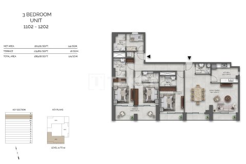 Apartment in Dubai 2 bedrooms, 72 sq.m. № 123327 - photo 27