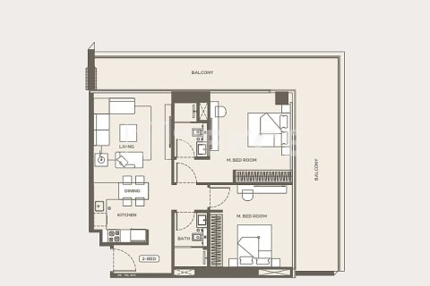 Apartment in Dubai 2 bedrooms, 117 sq.m. № 8280 - photo 17