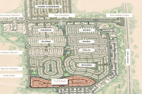 Villa à The Valley, Dubai, 4 chambres, 389.17066700 m², № 12859 - photo 10