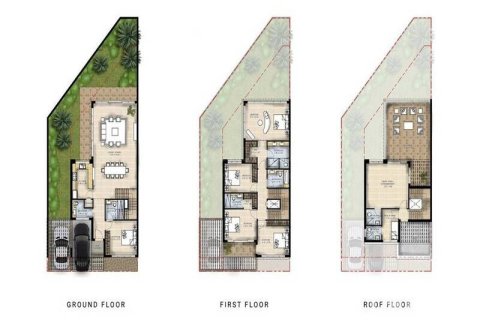 Снять в аренду таунхаус в DAMAC Hills (Akoya by DAMAC), Дубай: 6 спален, 280.28835100м², № 12860 - фото 10