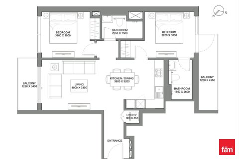 Apartment in Dubai 2 bedrooms, 87.9 sq.m. № 52182 - photo 13
